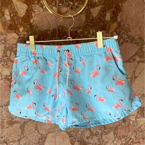 FLAMINGOS SWIM SHORTS SIZE XS
